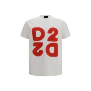 Dsquared² White Cotton Men's T-Shirt
